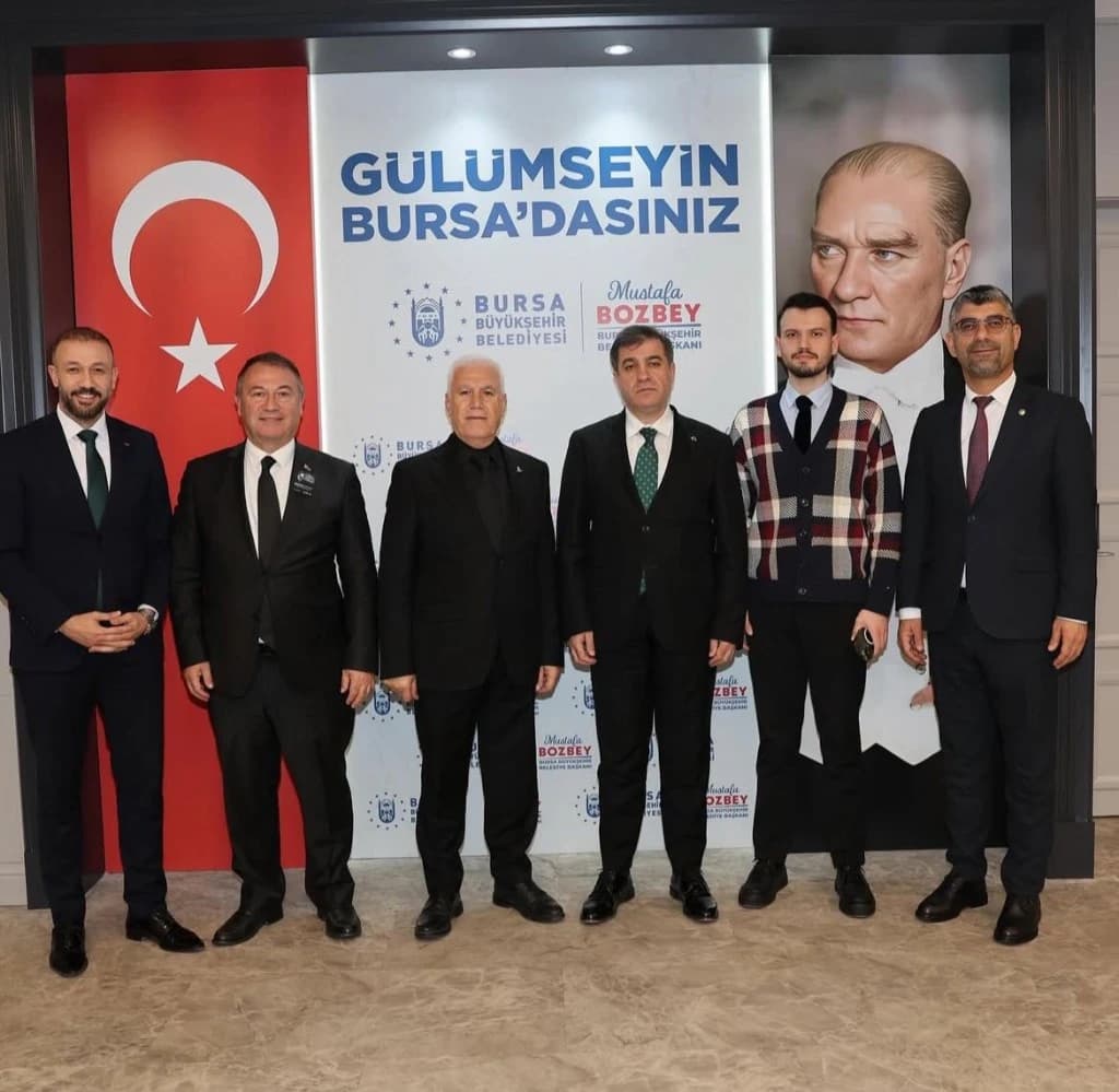 Bursa Büyükşehir Belediye Başkanı Mustafa Bozbey Ziyareti