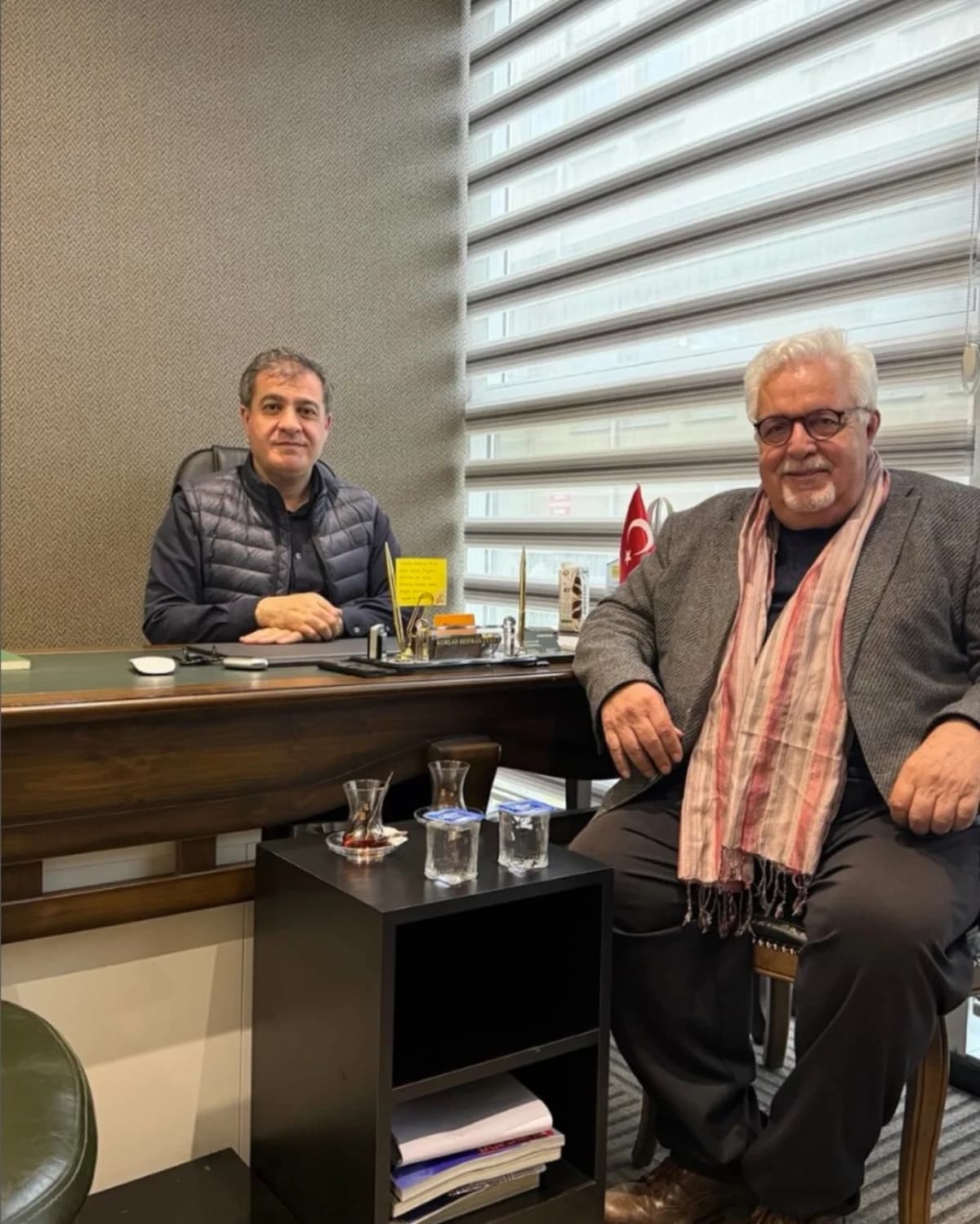 Gazeteci Osman Gürçay'ın Eyrice ADSM Ziyareti